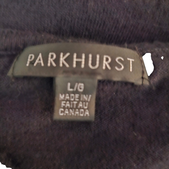 Parkhurst Black Sweater size large - Picture 6 of 6